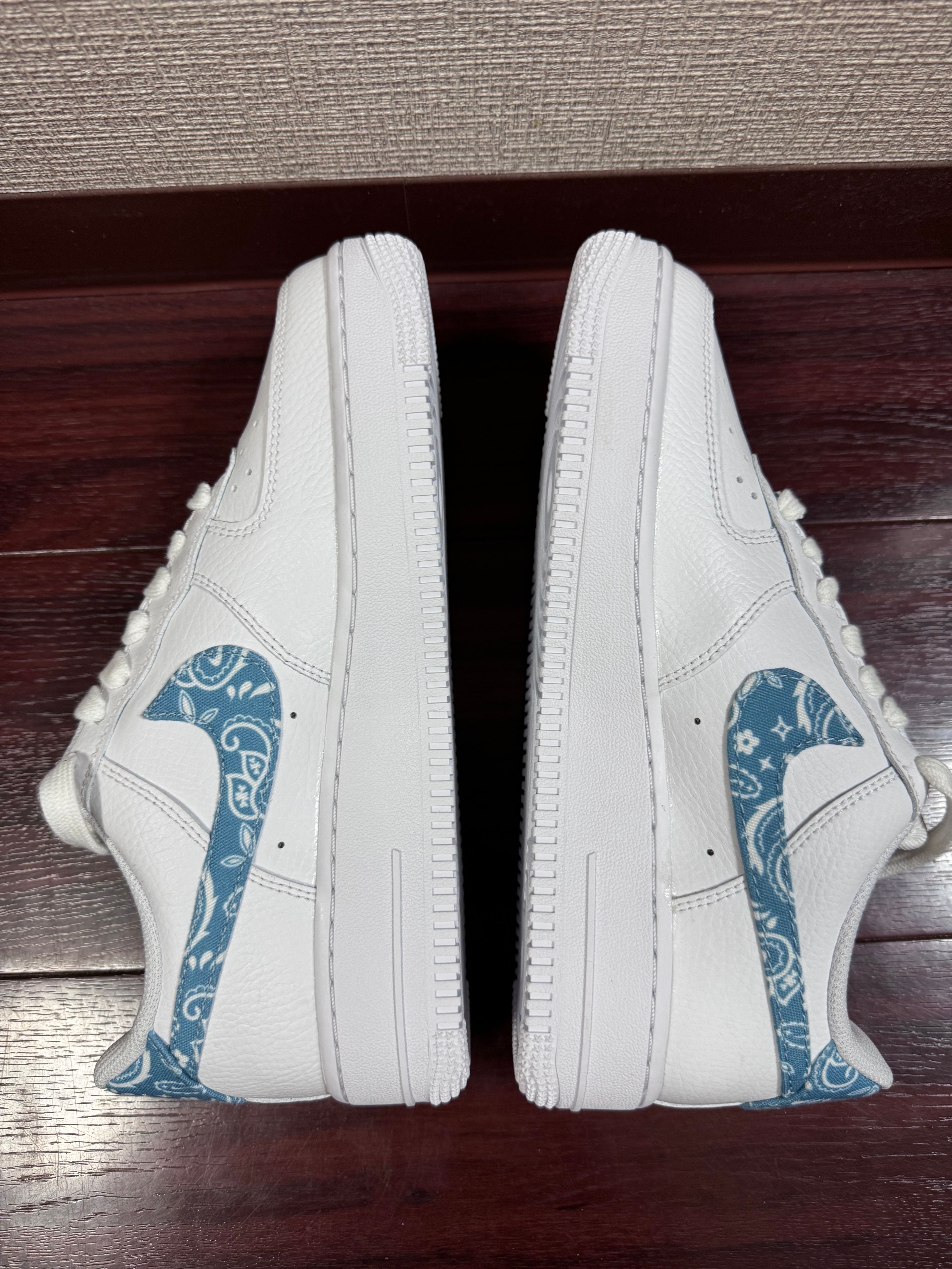 Nike Women's Air Force 1 Low '07 Essential "Blue Paisley"