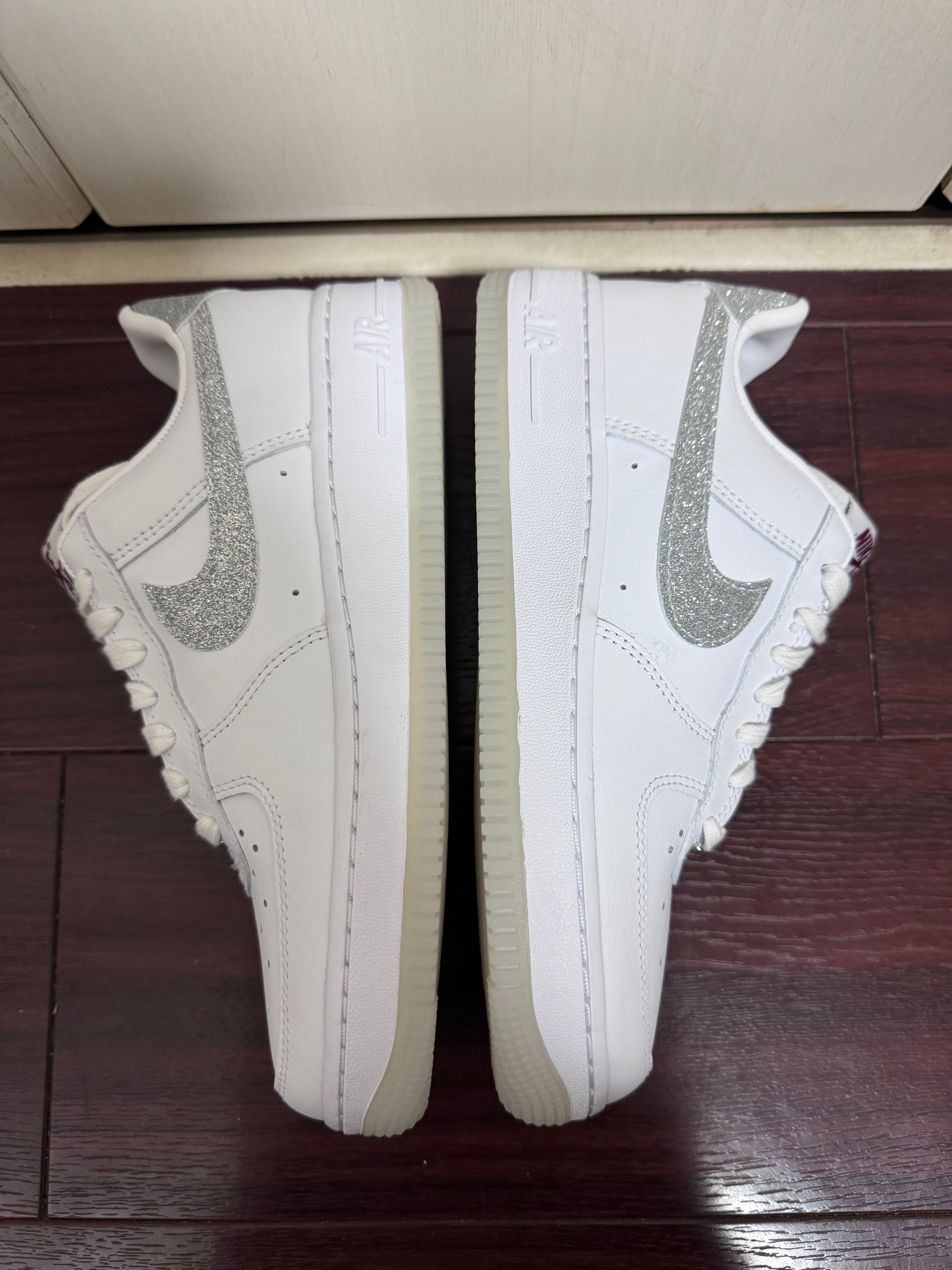 Nike Women's Air Force 1 '07 LX "White/Cool Grey/Multi Color"