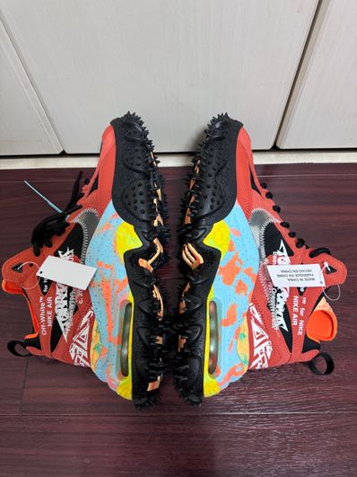 Off-White × Nike Air Terra Forma "Mantra Orange"