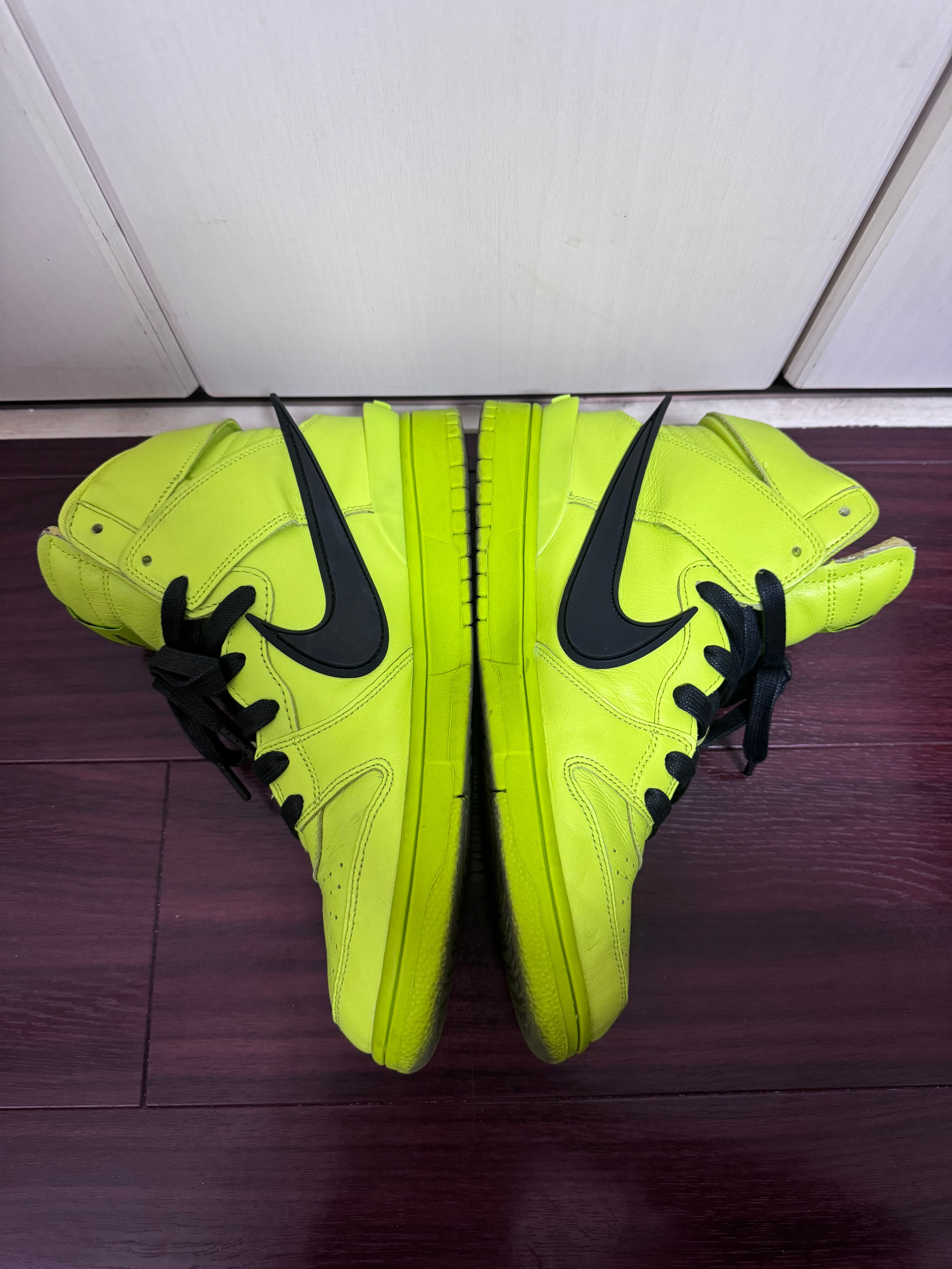 Ambush × Nike Dunk High "Flash Lime"