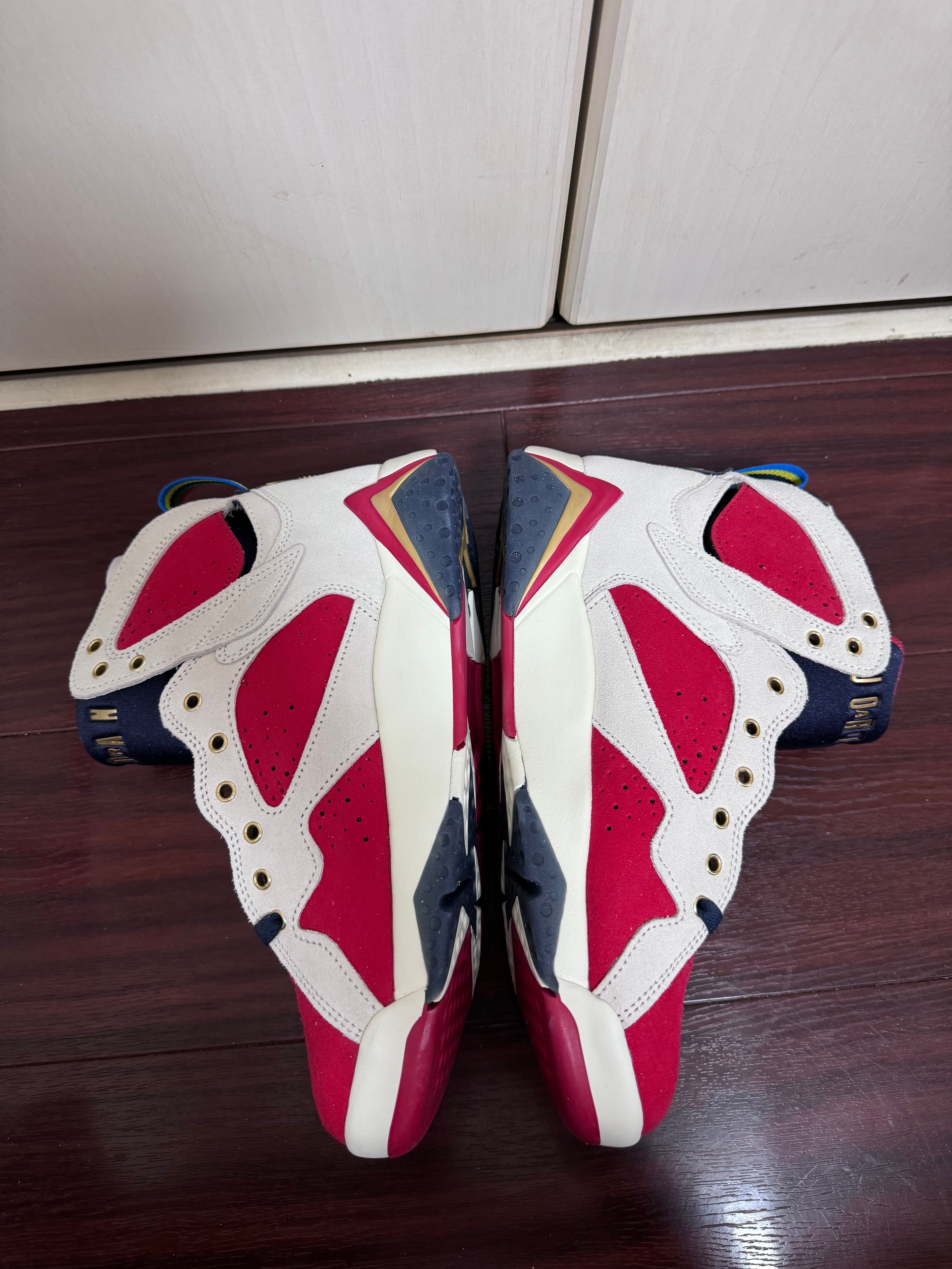 Trophy Room × Nike Air Jordan 7 "True Red and Obsidian"