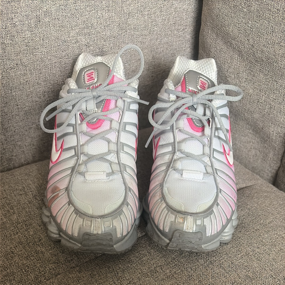 Nike Women's Shox TL "Metallic Platinum/Pinksicle"