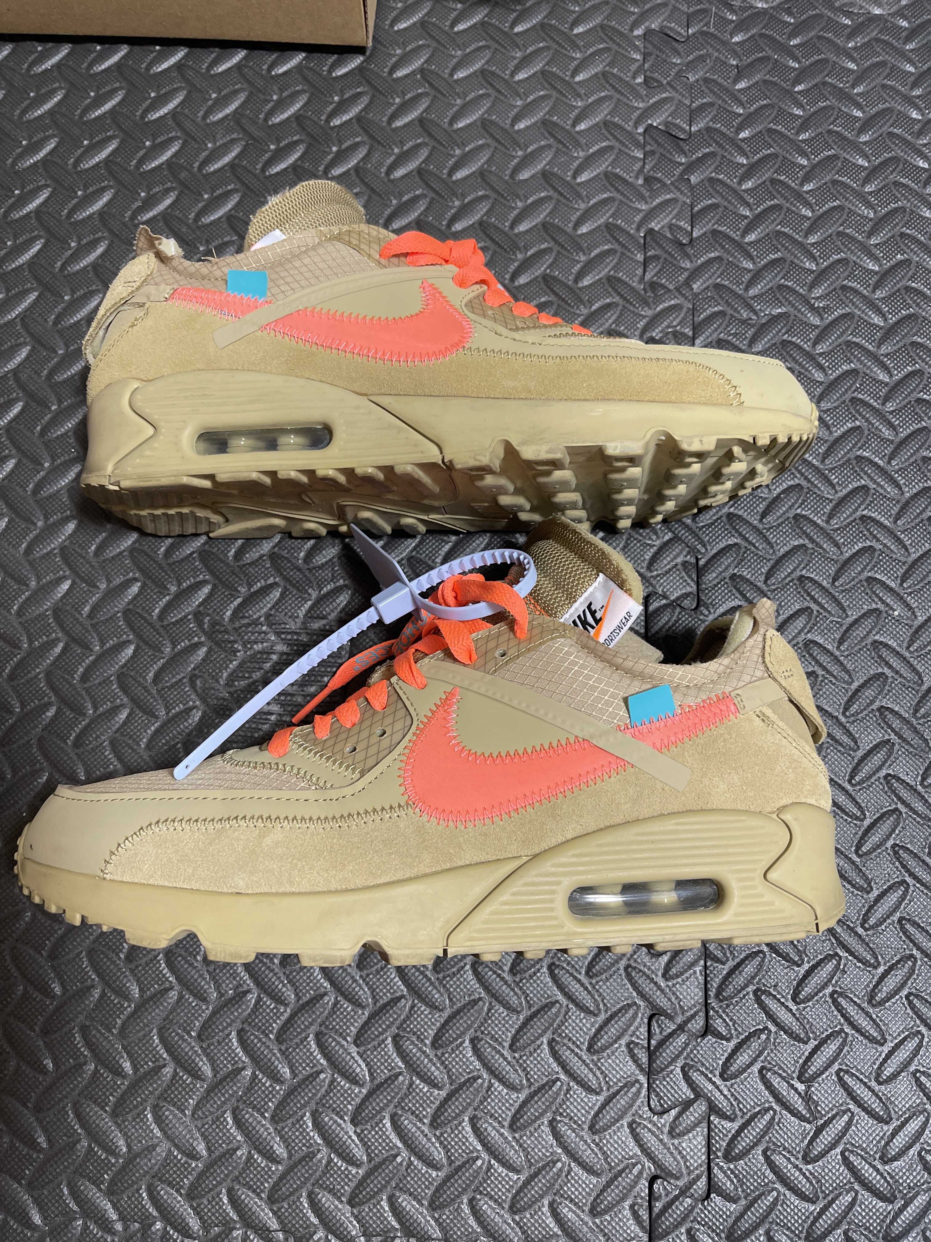 Off-White × Nike Air Max 90 "Desert Ore"