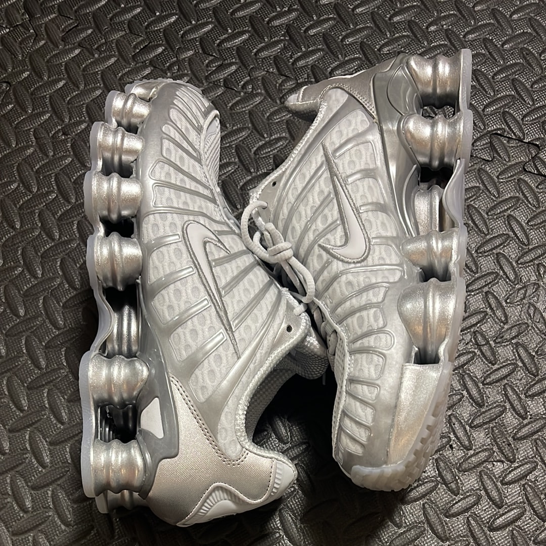 Nike Women's Shox TL "Pure Platinum and Metallic Silver"