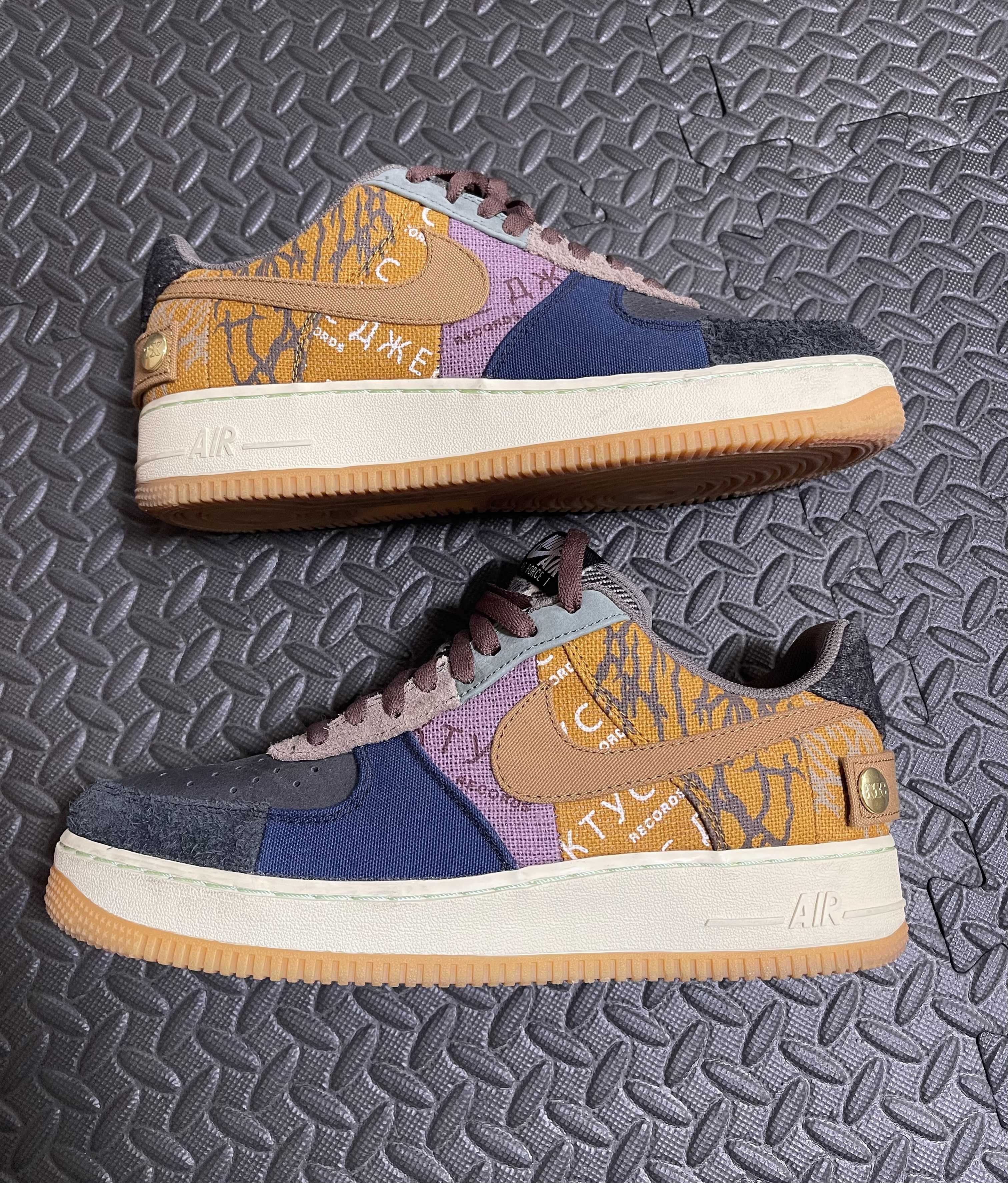 Travis Scott × Nike Air Force 1 Low Cactus Jack "Multi Color"