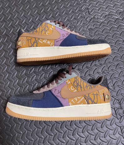Travis Scott × Nike Air Force 1 Low Cactus Jack "Multi Color"