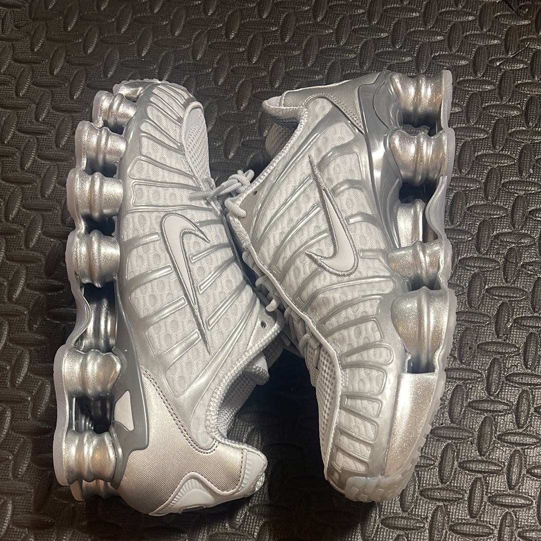 Nike Women's Shox TL "Pure Platinum and Metallic Silver"