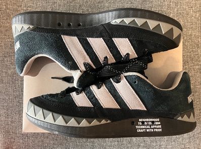 NEIGHBORHOOD × adidas Adimatic "Core Black/Solid Gray"