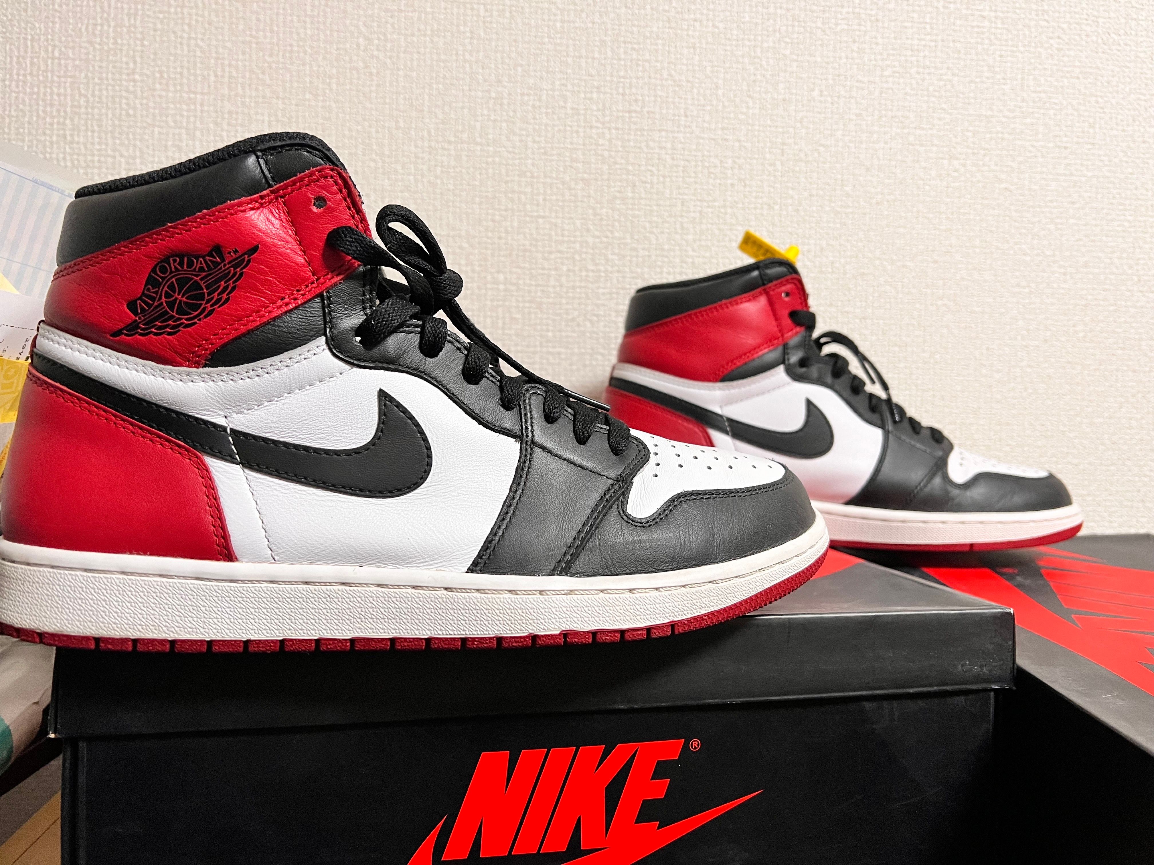 Nike Air Jordan 1 Retro High OG "Black Toe"(2016)