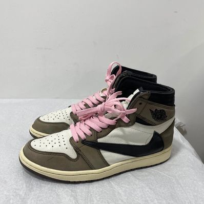 Travis Scott × Nike Air Jordan 1 Retro High OG TS SP "Sail/Dark Mocha"