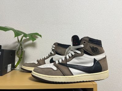 Travis Scott × Nike Air Jordan 1 Retro High OG TS SP "Sail/Dark Mocha"