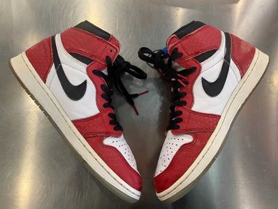 Spiderman × Nike Air Jordan 1 Origin Story "Gym Red/White/Photo Blue/Black"