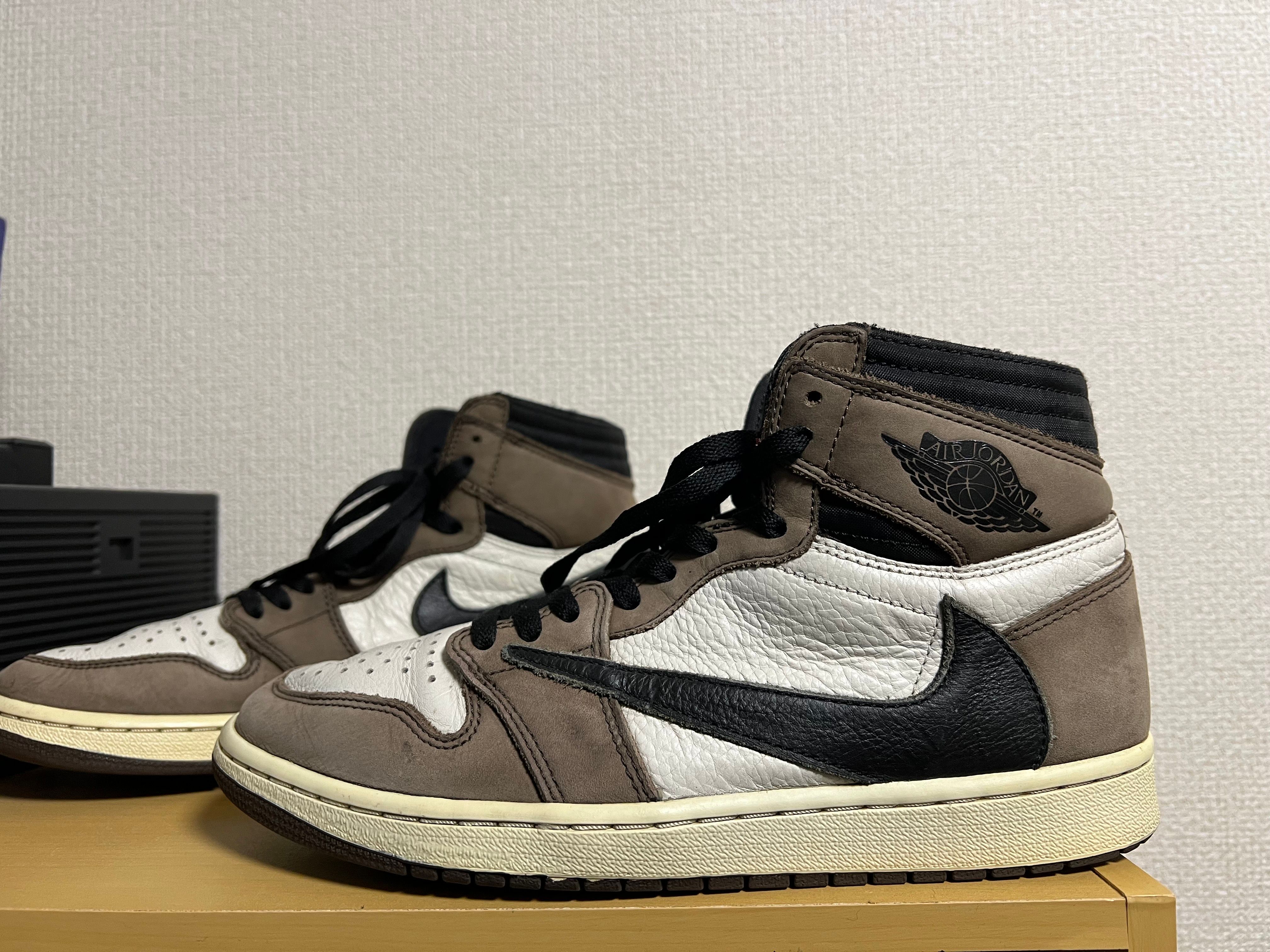 Travis Scott × Nike Air Jordan 1 Retro High OG TS SP "Sail/Dark Mocha"
