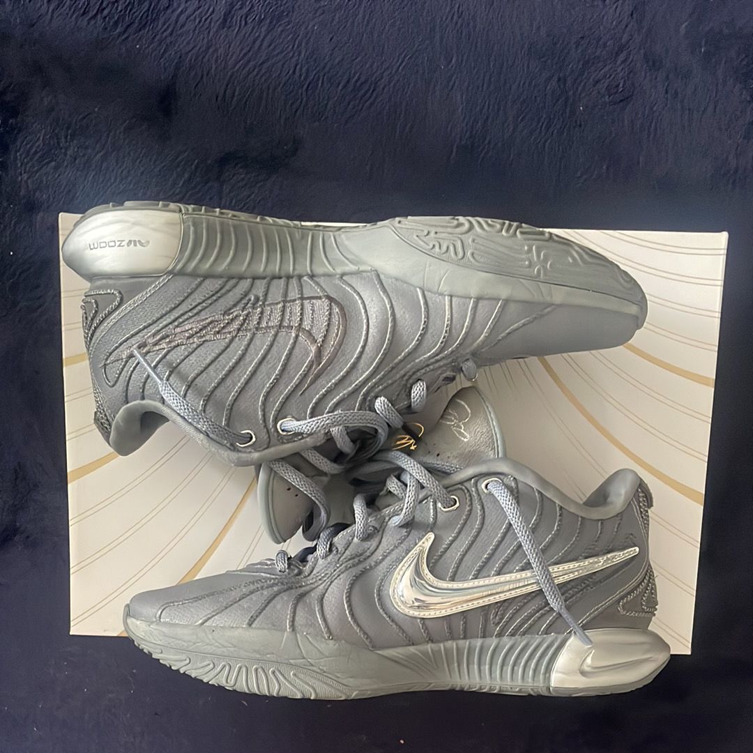 Nike LeBron 21 "Cool Grey" (HF5353-001/HF5352-001)