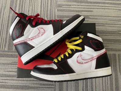 Nike Air Jordan 1 High OG Defiant "Black/Yellow/Gym Red"