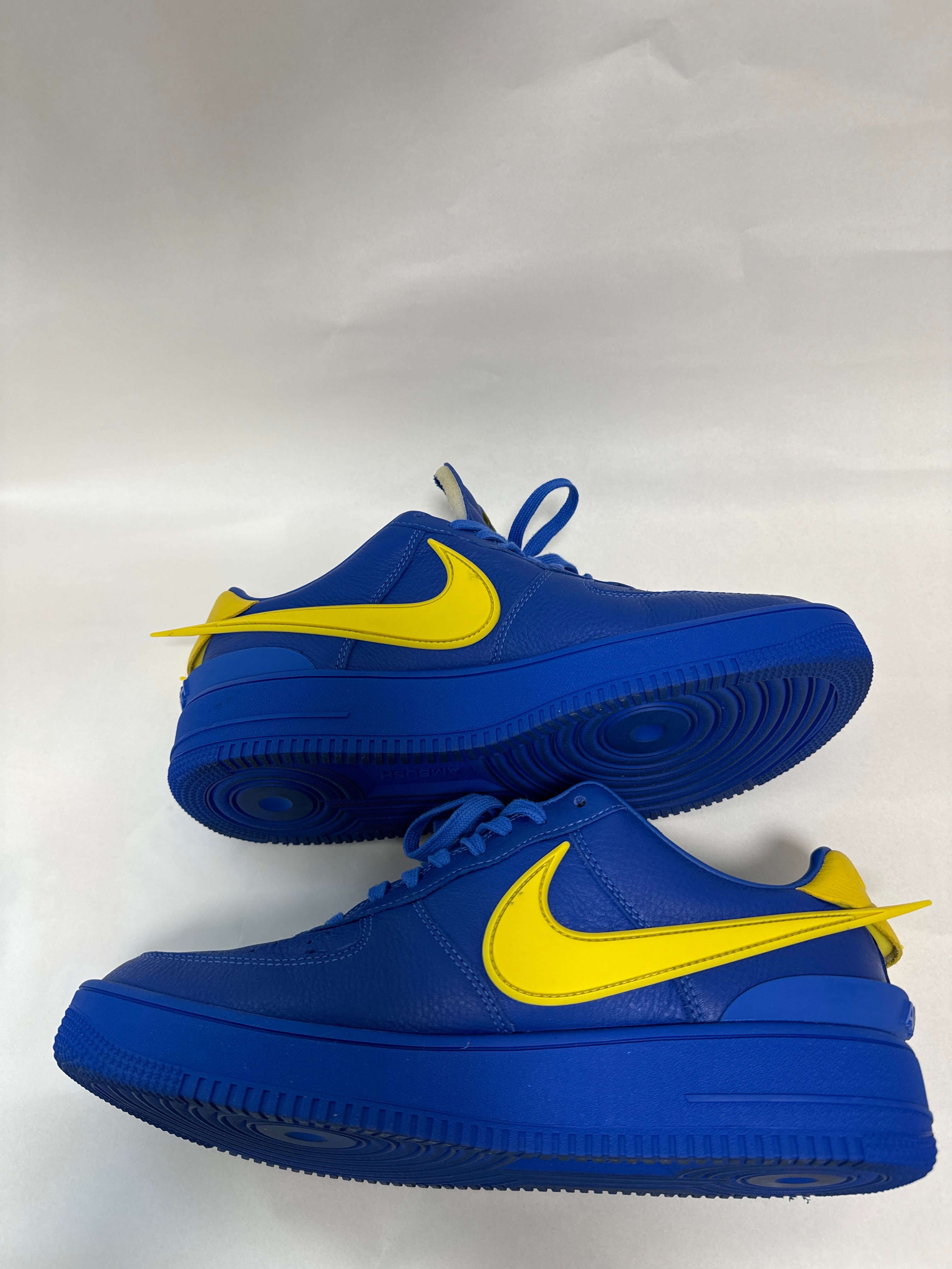 AMBUSH × Nike Air Force 1 Low "Game Royal and Vivid Sulfur"