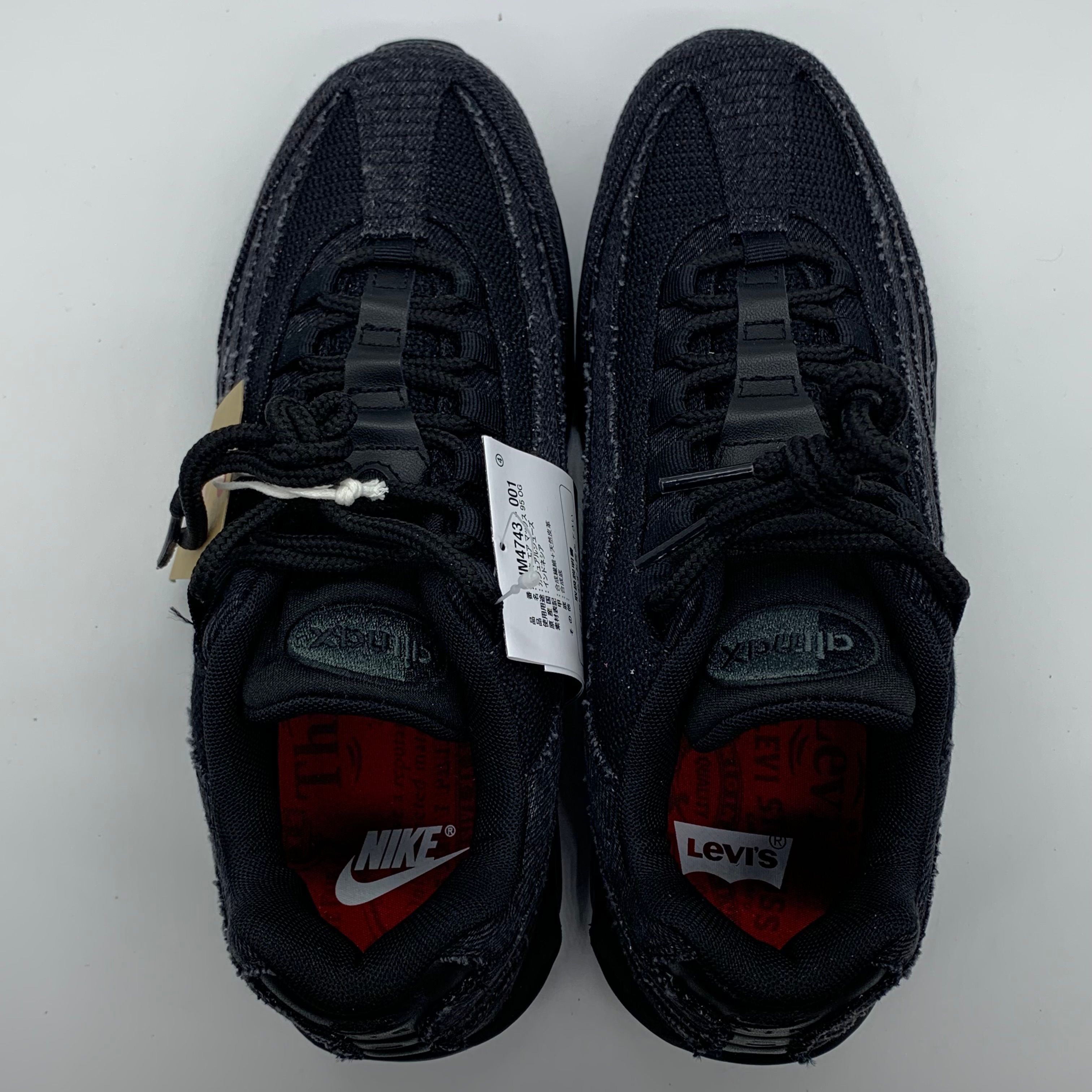 Levi's × Nike Air Max 95 OG "Denim Black"