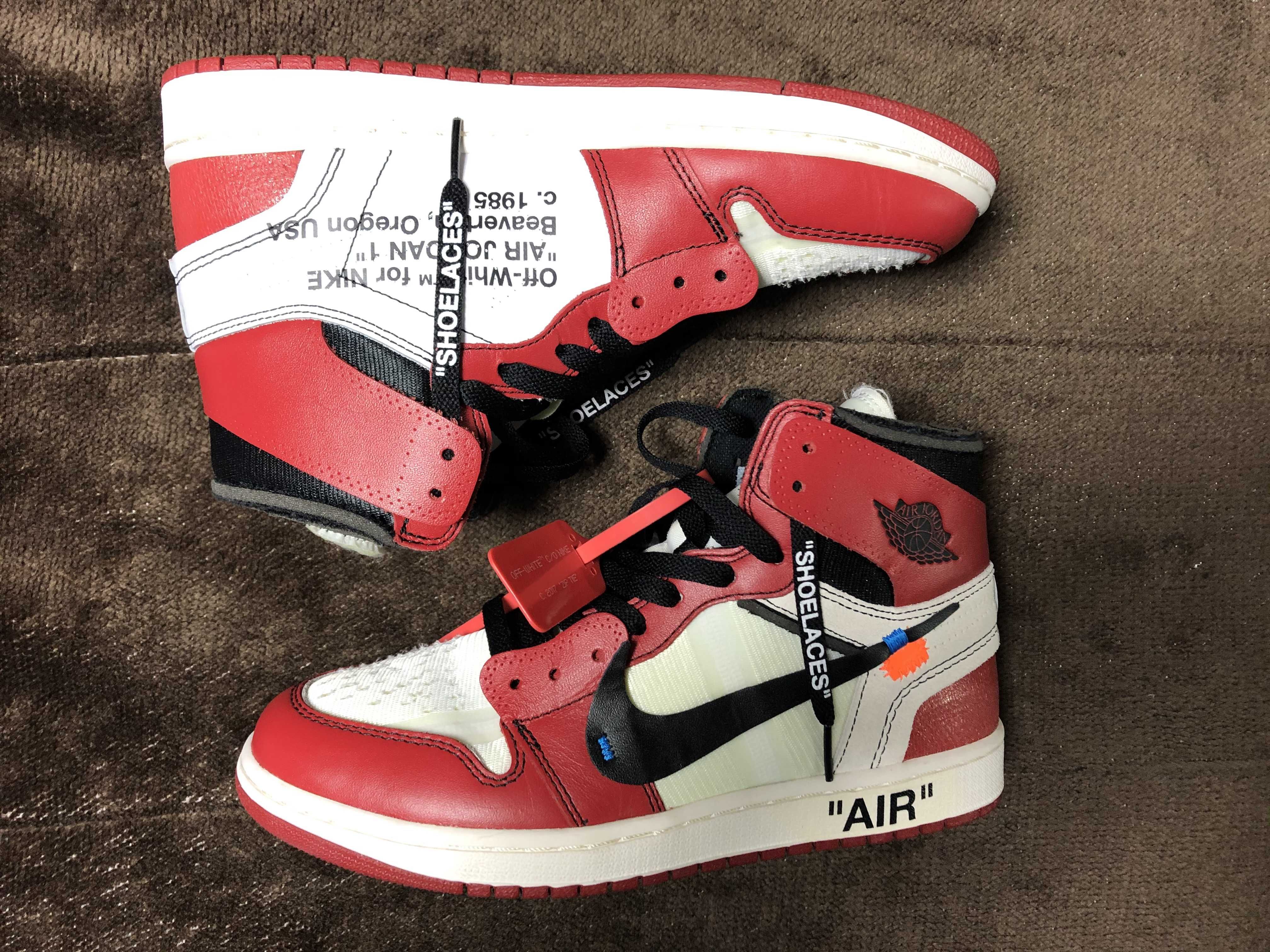 Off-White × Nike Air Jordan 1 Retro High The Ten "Chicago"