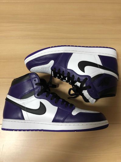 Nike Air Jordan 1 Retro High OG "Court Purple White/Black" (2020)