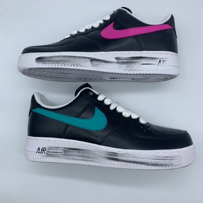 PEACEMINUSONE × Nike Air Force 1 Low '07 Para-Noise 3.0 "Black and Multi-Color" / G-DRAGON