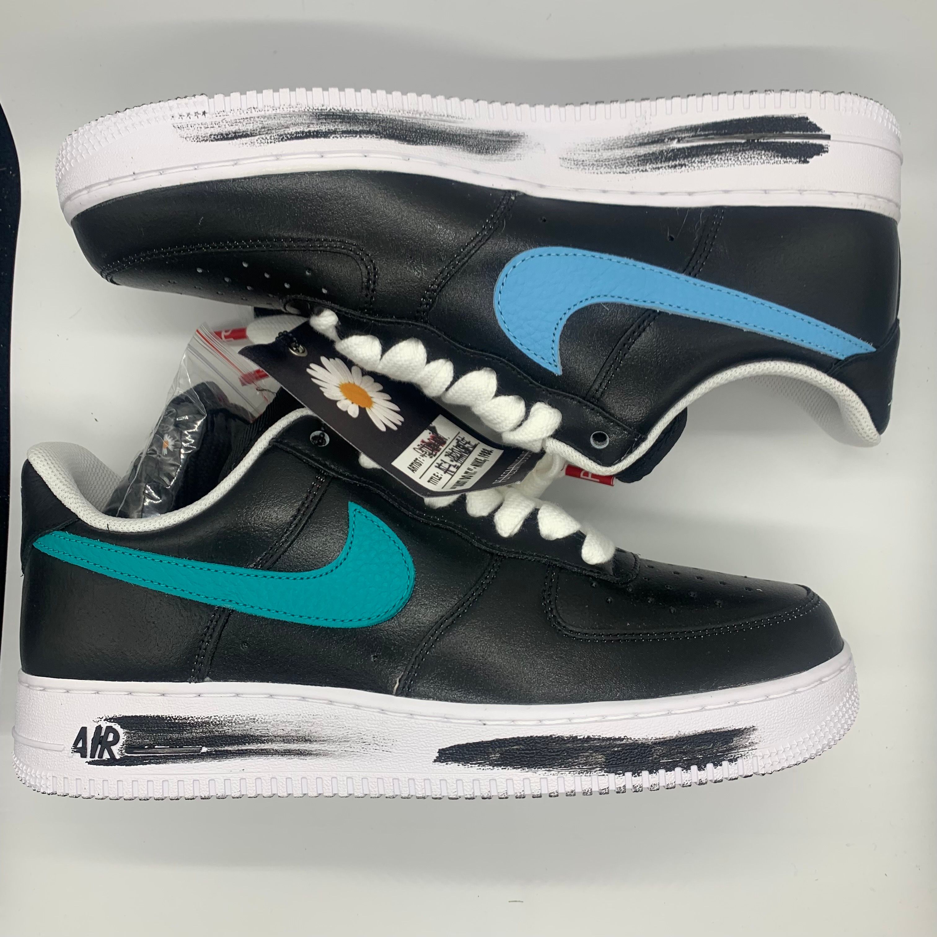 PEACEMINUSONE × Nike Air Force 1 Low '07 Para-Noise 3.0 "Black and Multi-Color" / G-DRAGON