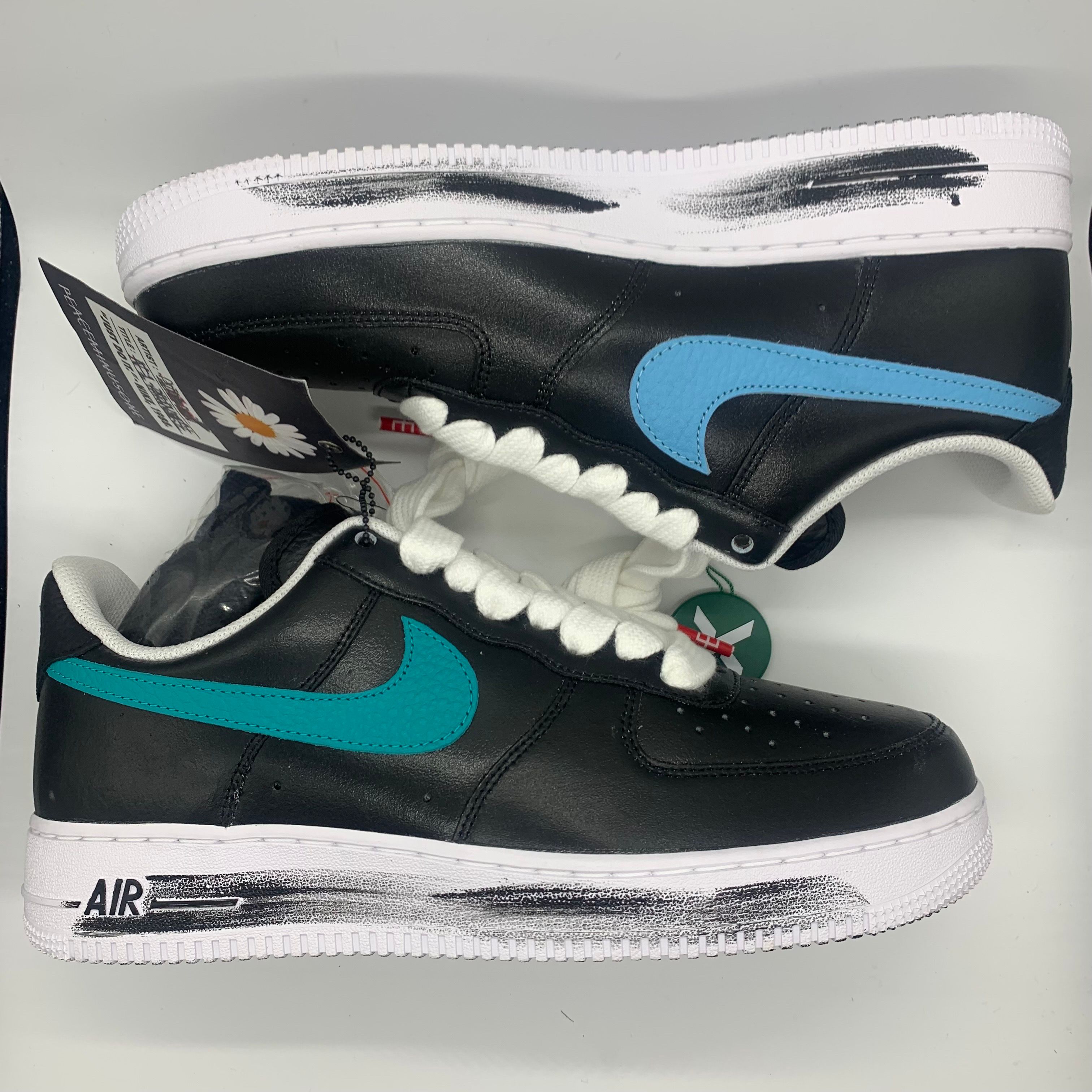 PEACEMINUSONE × Nike Air Force 1 Low '07 Para-Noise 3.0 "Black and Multi-Color" / G-DRAGON