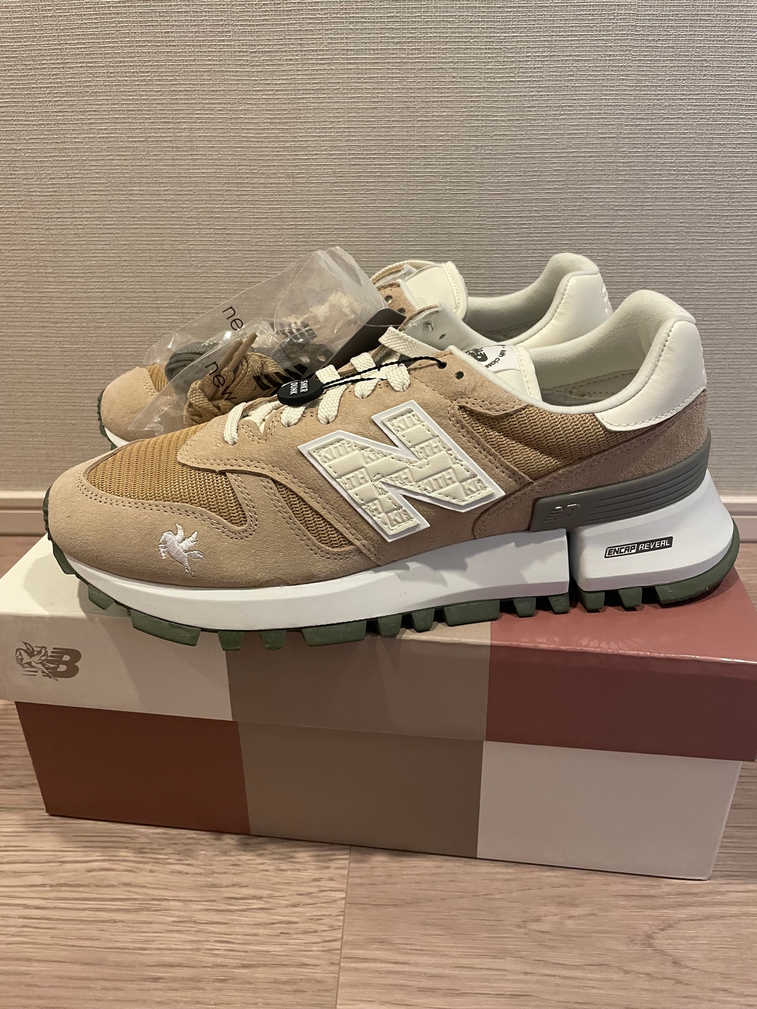 KITH × New Balance RC1300 10th Anniversary "White Pepper"