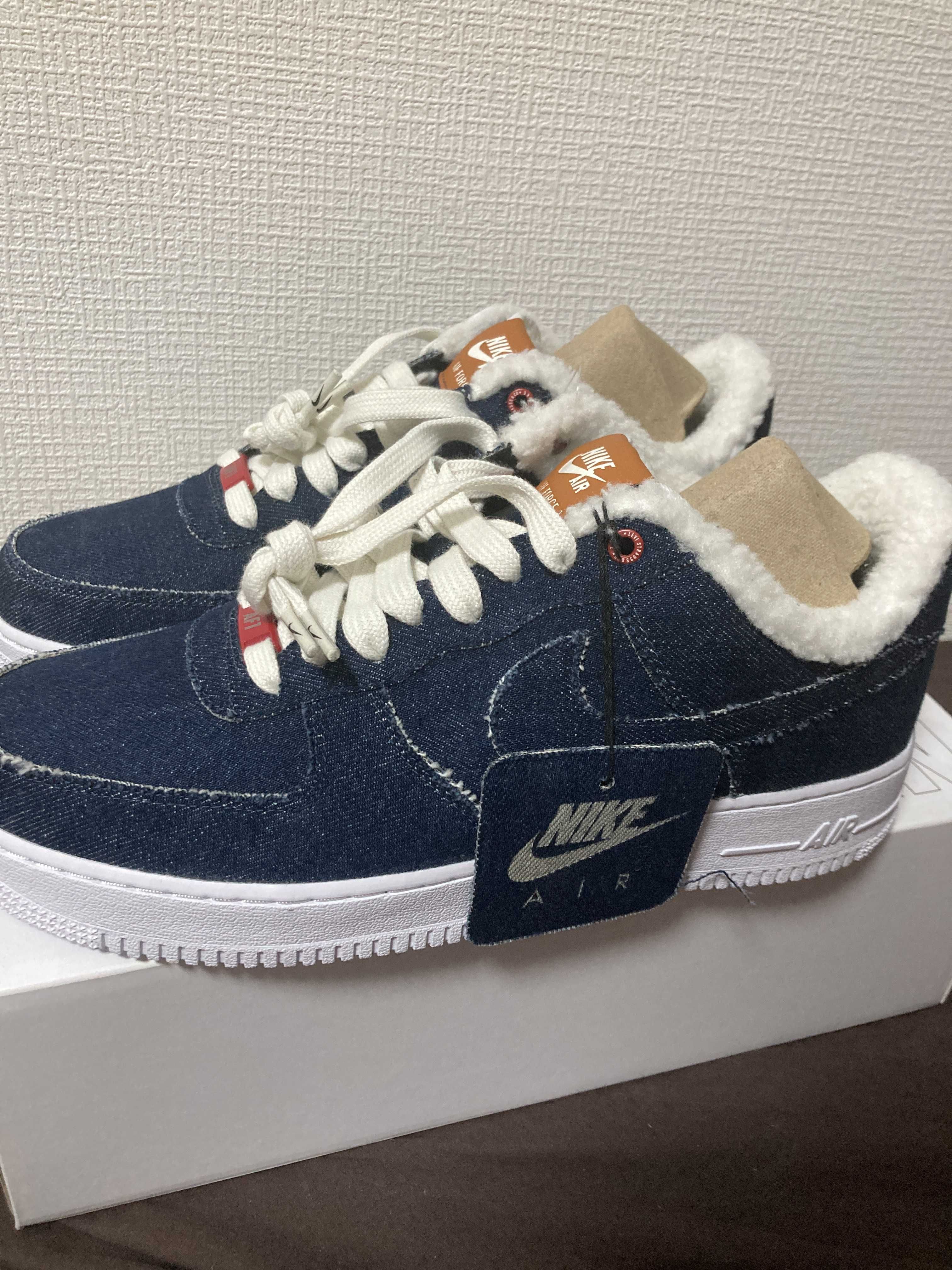 Levi’s®︎ × Nike Air Force 1 Low "White/Denim" (Nike By You)