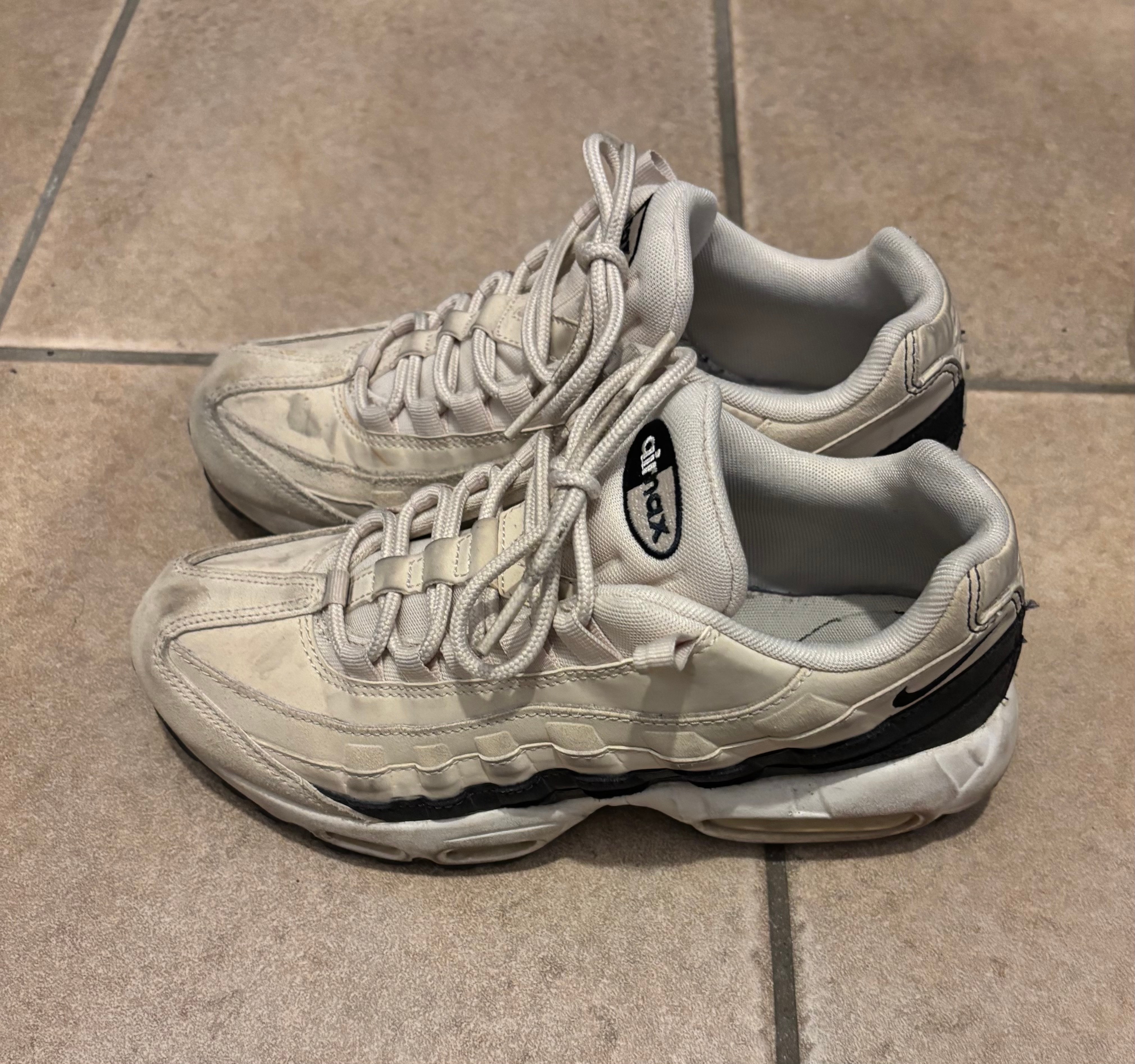 NIKE Women's Air Max 95 PRM "LIGHT CREAM"