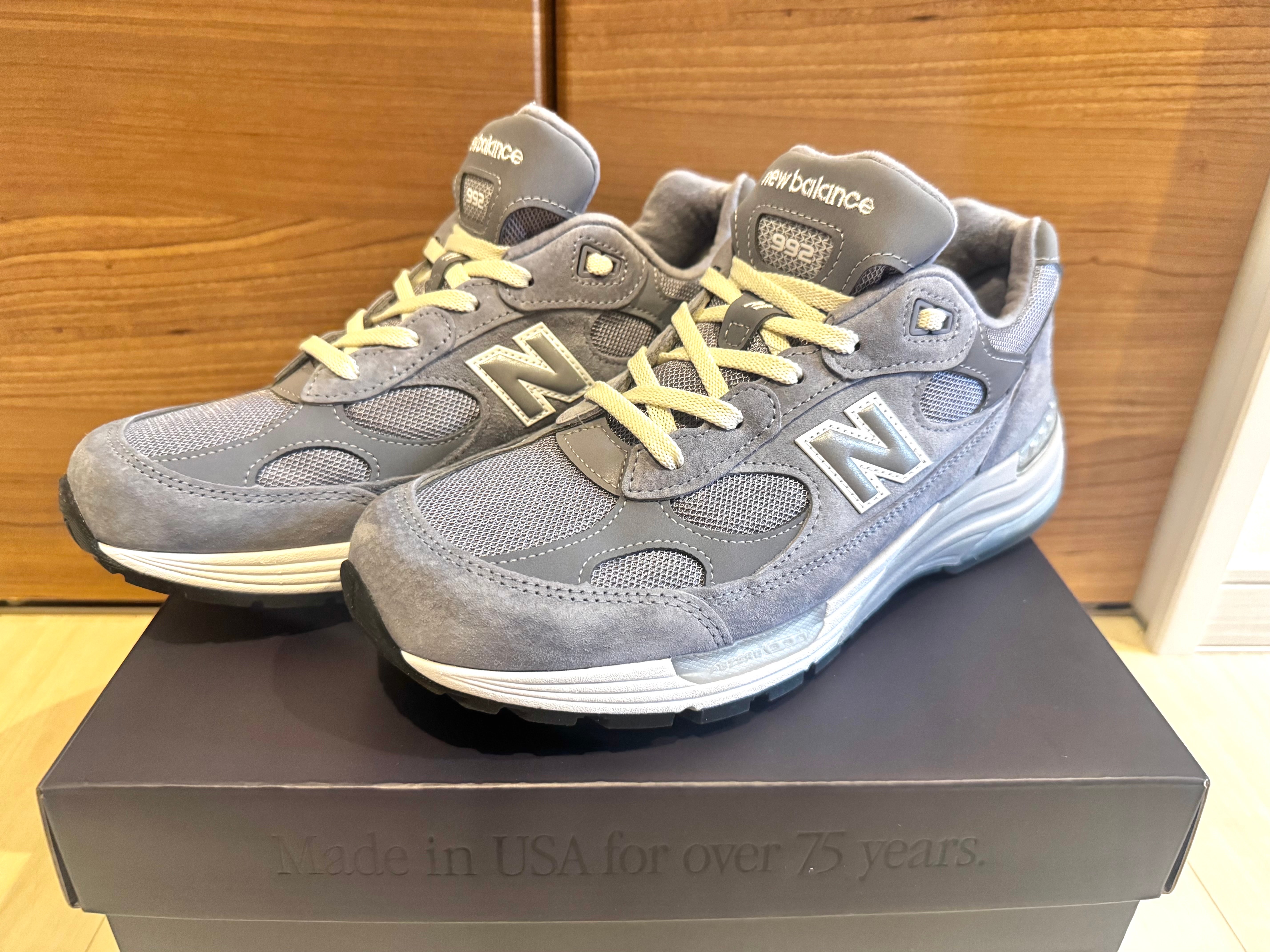 KITH × New Balance 992 Made in USA "Argon"