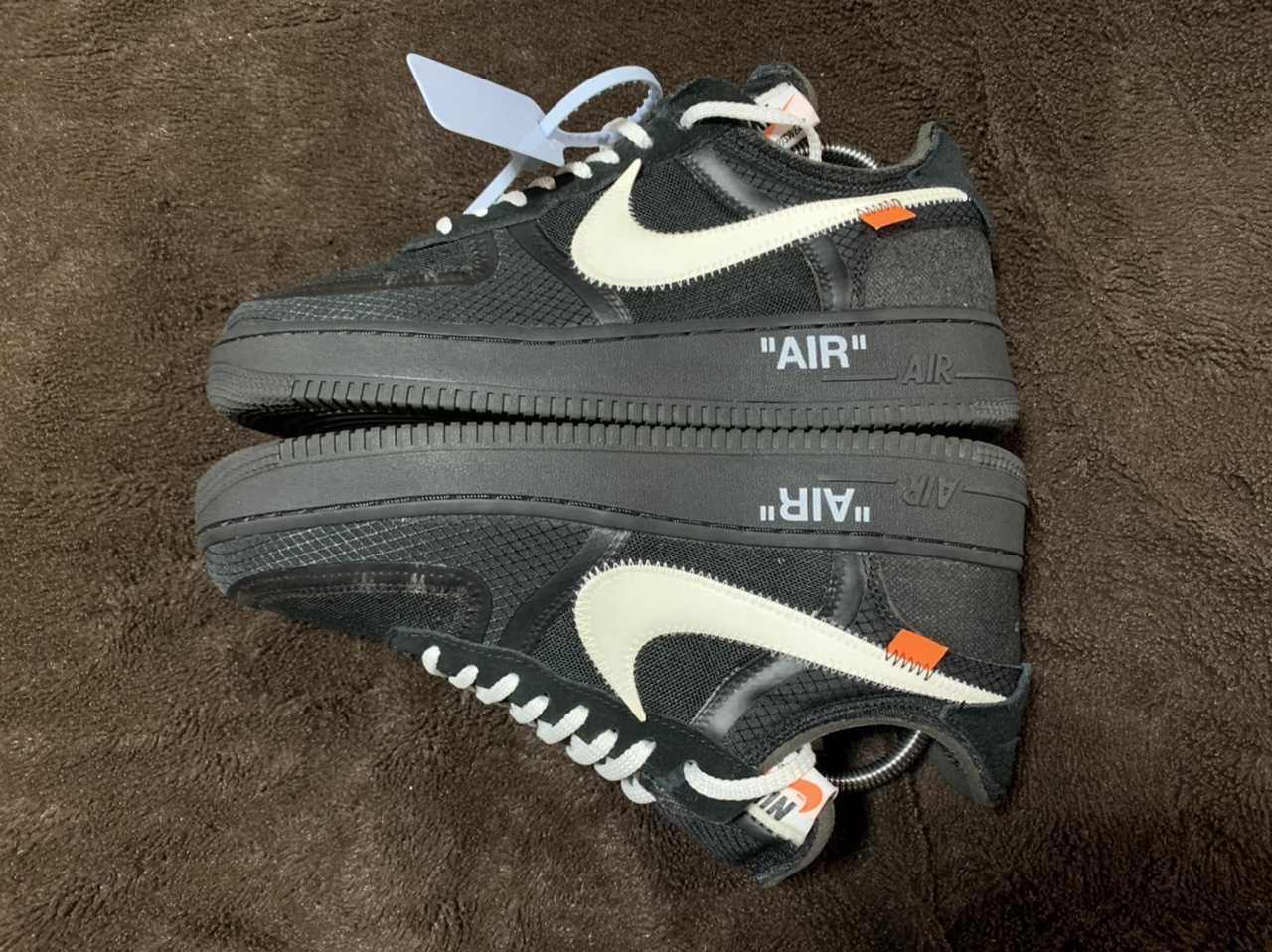 Off-White × Nike Air Force 1 Low "Black"