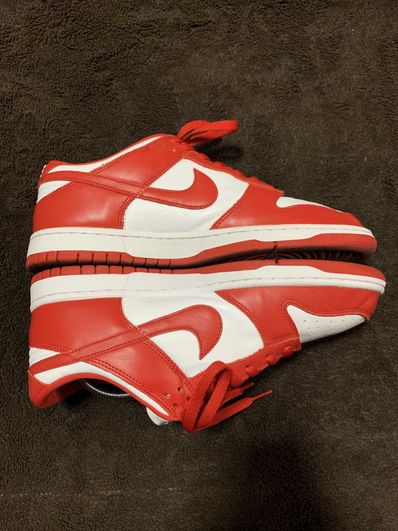 Nike Dunk Low SP "White and University Red"