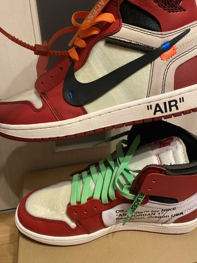 Off-White × Nike Air Jordan 1 Retro High The Ten "Chicago"