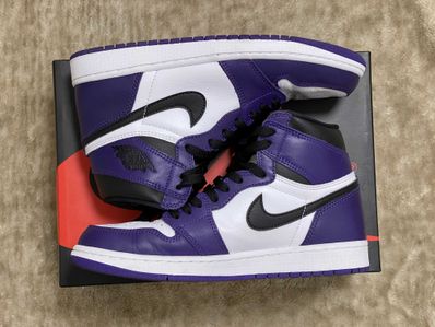 Nike Air Jordan 1 Retro High OG "Court Purple White/Black" (2020)