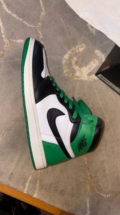 Nike Air Jordan 1 Retro High OG "Celtics/Black and Lucky Green" (2023)