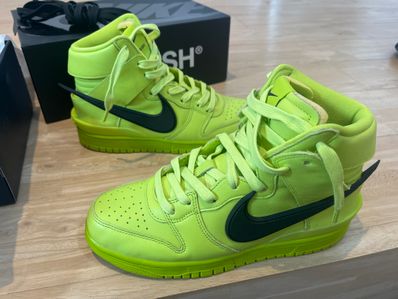 AMBUSH × NIKE DUNK HIGH "FLASH LIME"