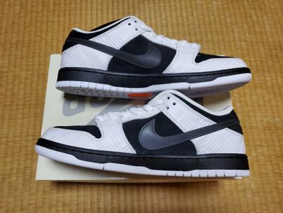 TIGHTBOOTH × Nike SB Dunk Low Pro QS "Black and White"