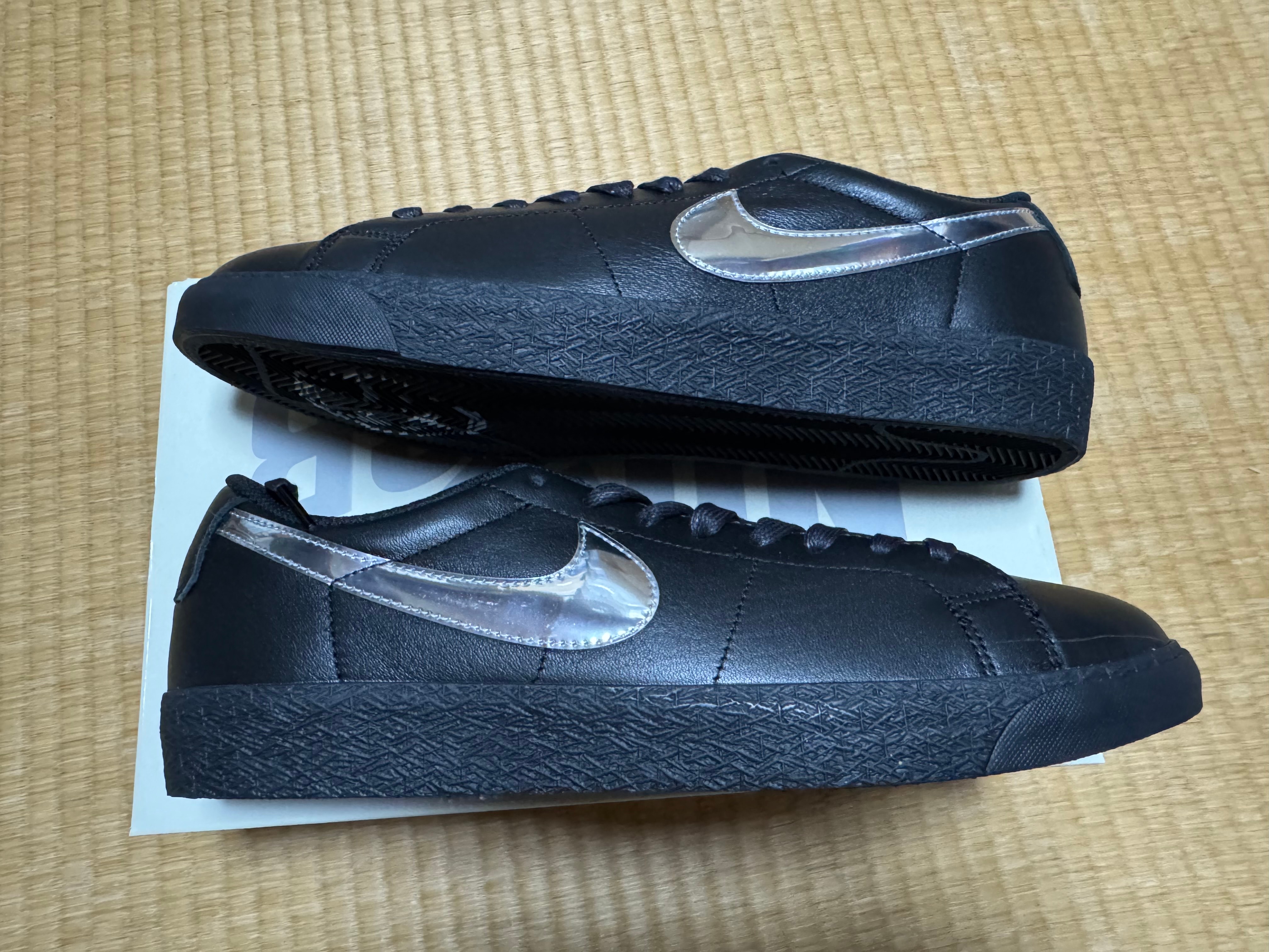 Dancer Skateboards × Nike SB Zoom Blazer Low QS "Black and Metallic Silver"