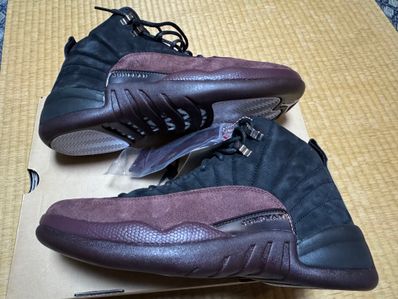 A Ma Maniere × Nike Women's Air Jordan 12 "Black and Burgundy Crush"