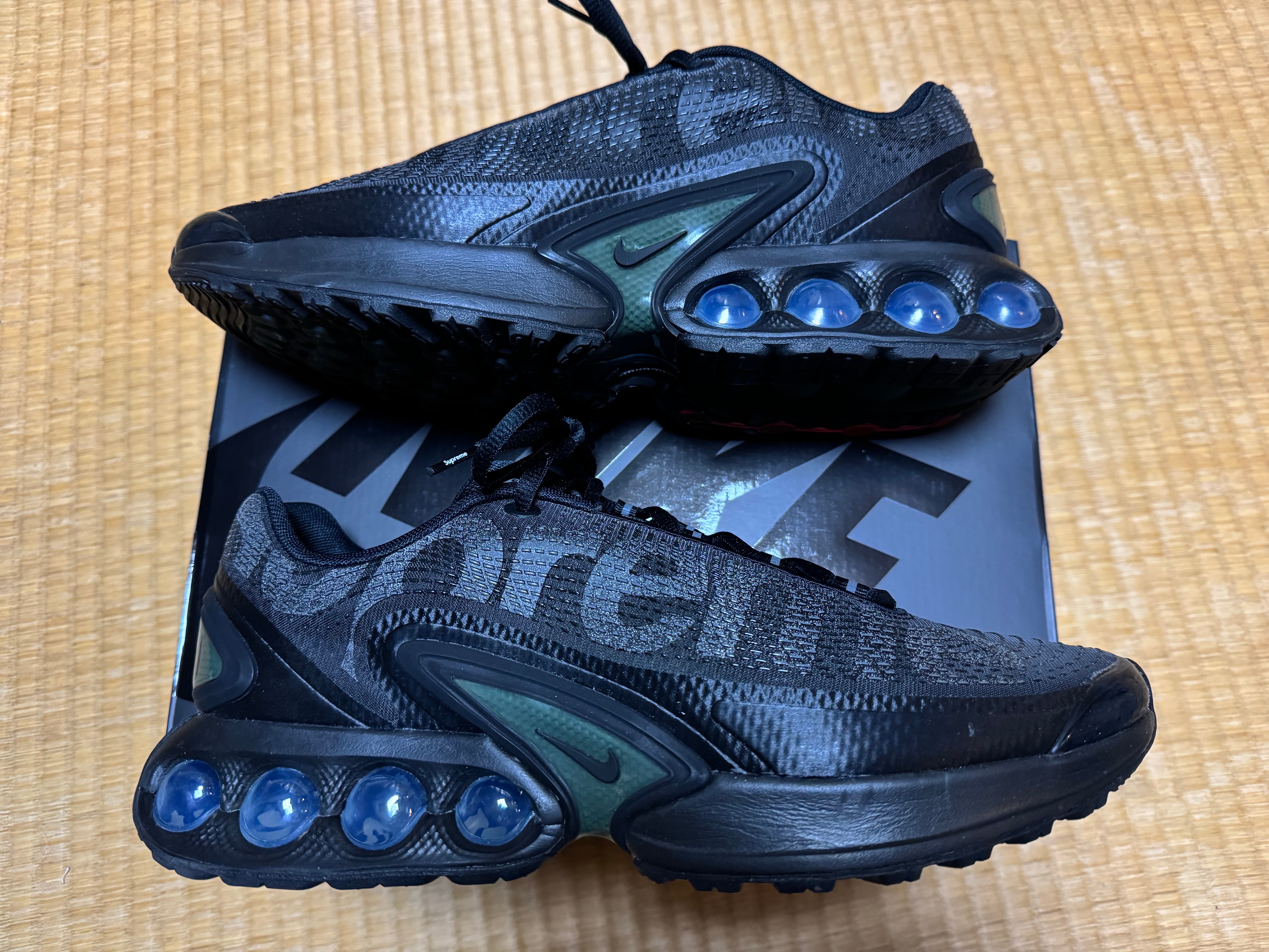 Supreme × Nike Air Max DN "Black/Galactic Jade"