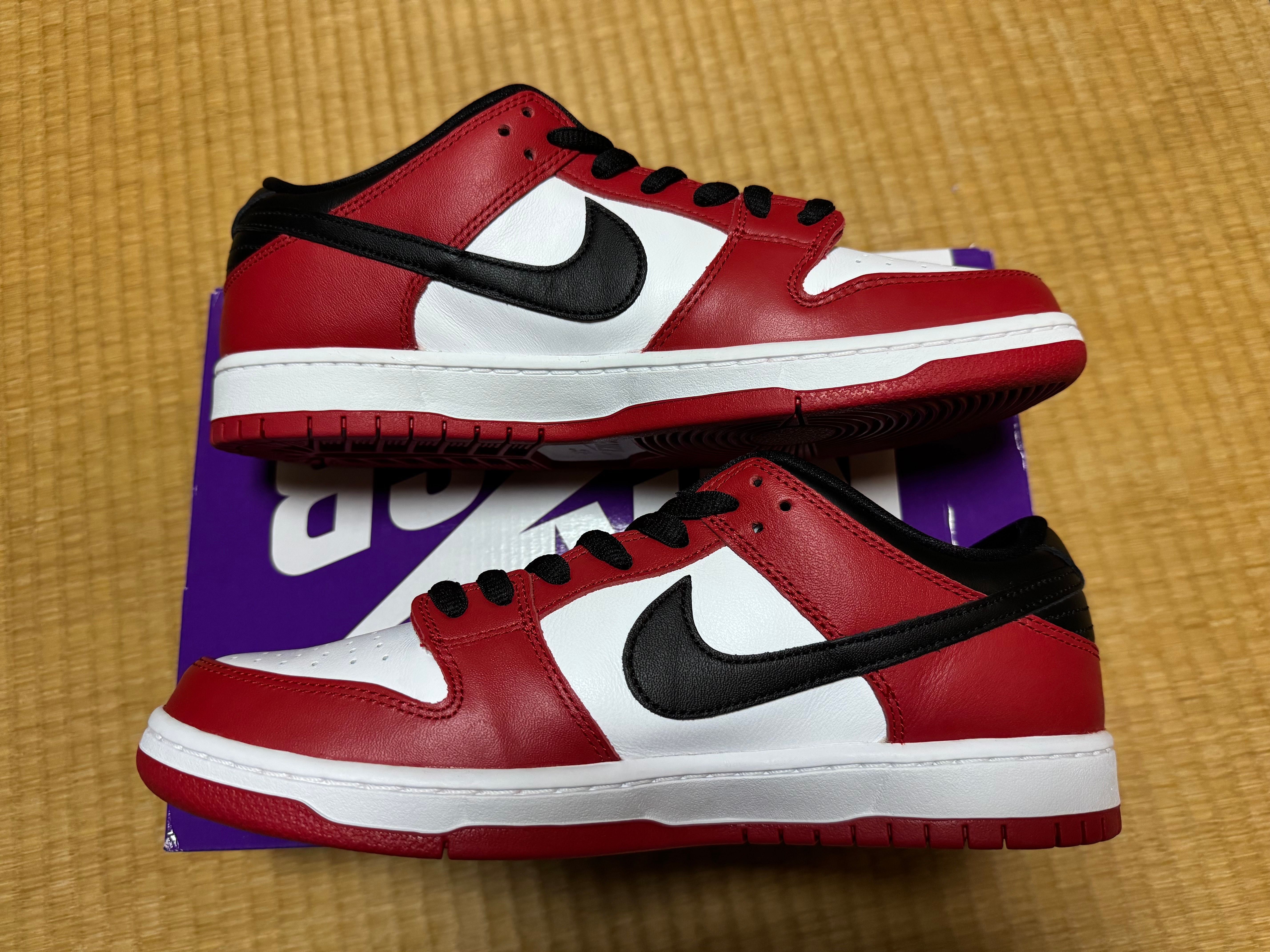 Nike SB Dunk Low Pro "J-Pack Chicago/Varsity Red and White"
