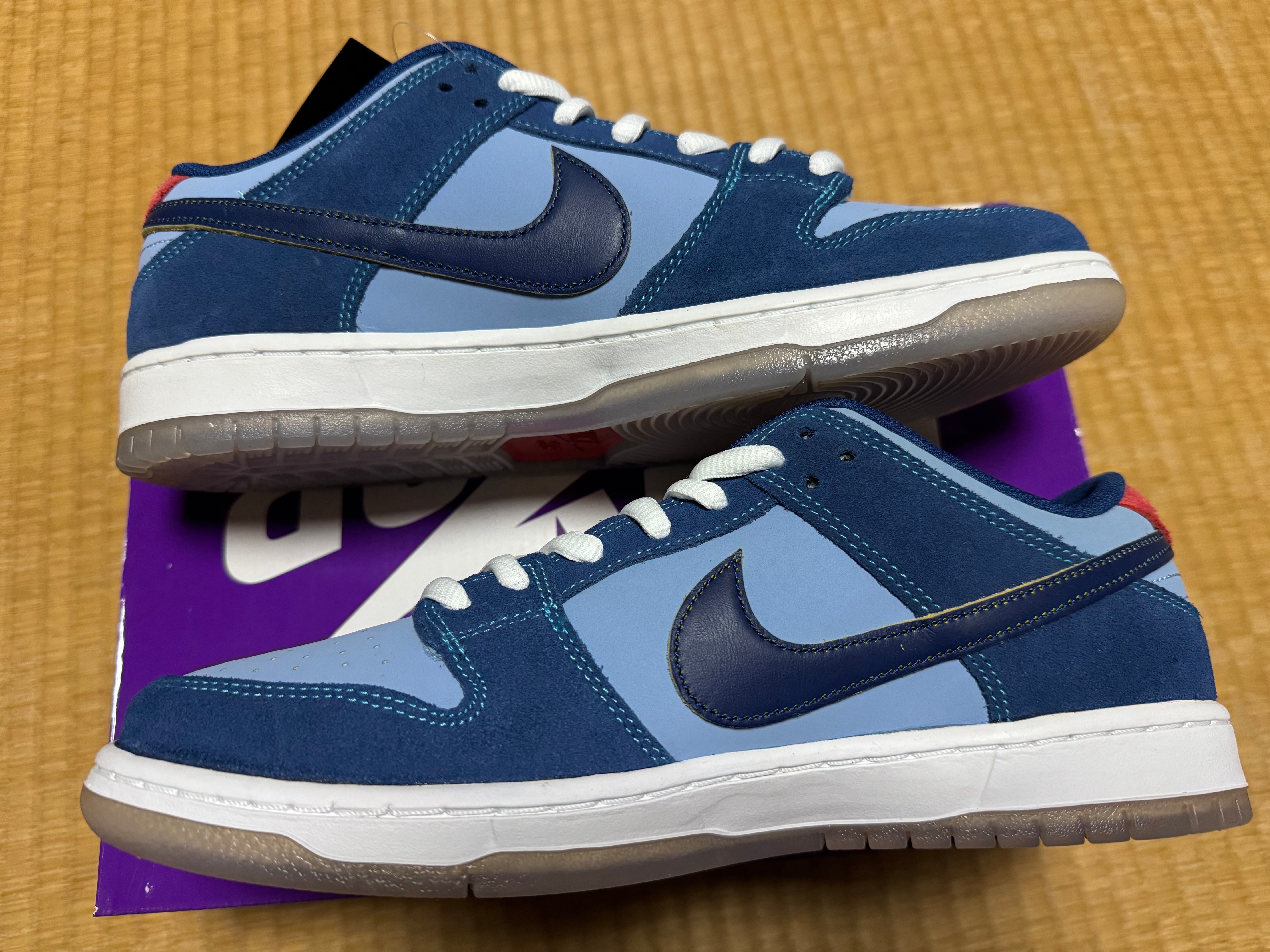 Why So Sad? × Nike SB Dunk Low "Coastal Blue/Speed Yellow-University Red"