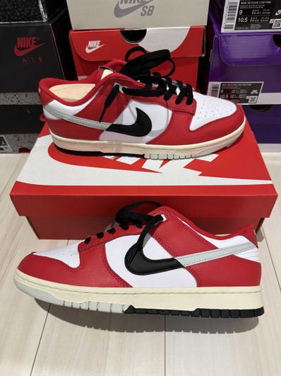 Nike Dunk Low Retro PRM "Chicago Split"