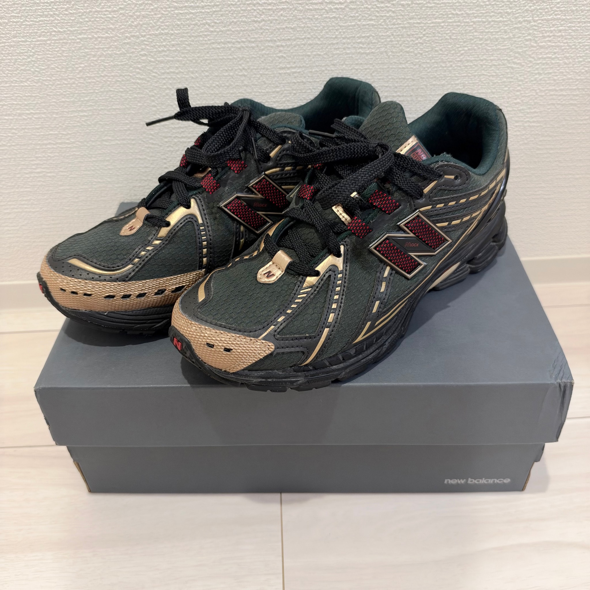KITH × New Balance 1906R "Black/Green" M1906RKS