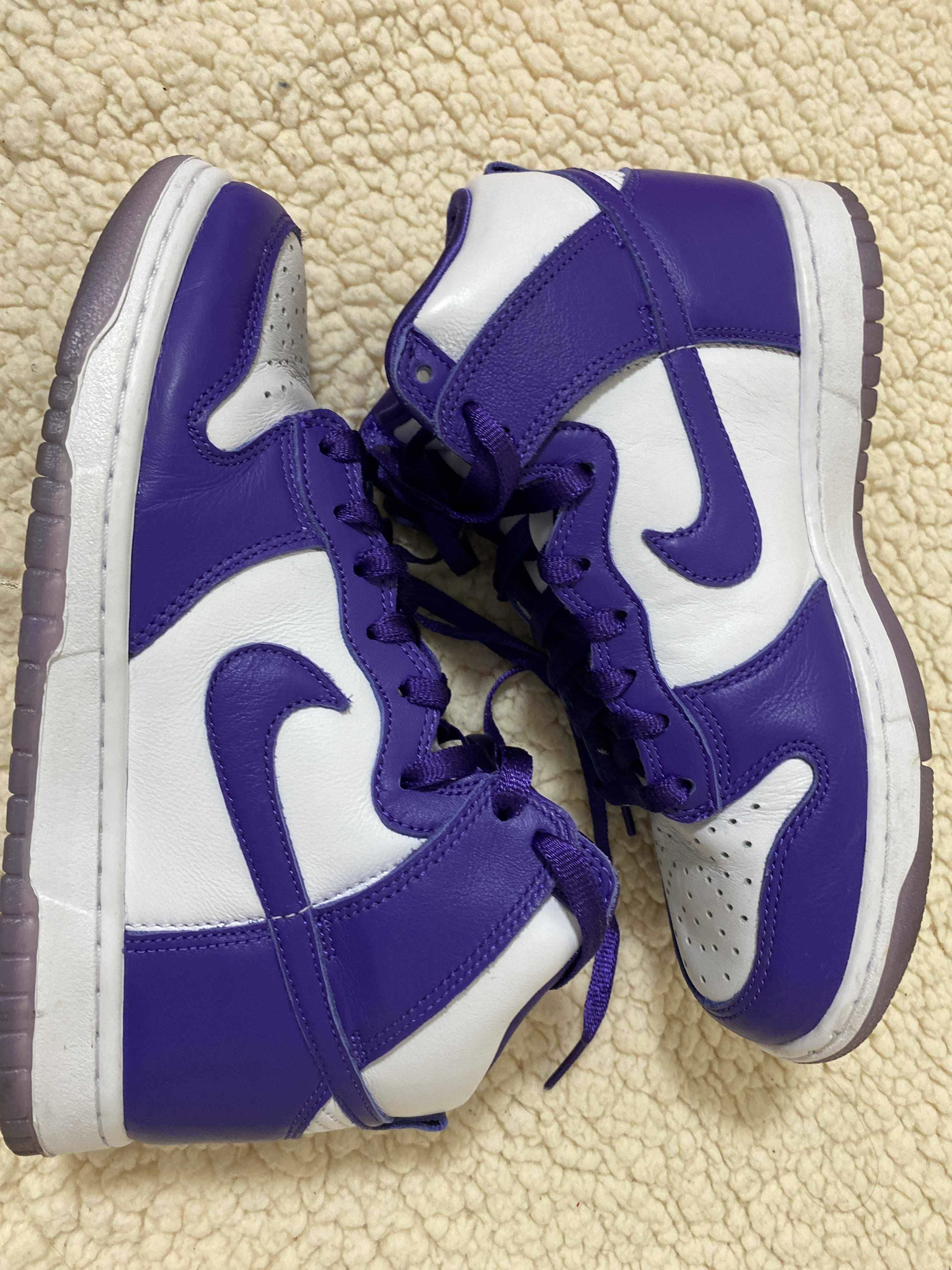 NIKE DUNK HIGH Women's "VARSITY PURPLE"