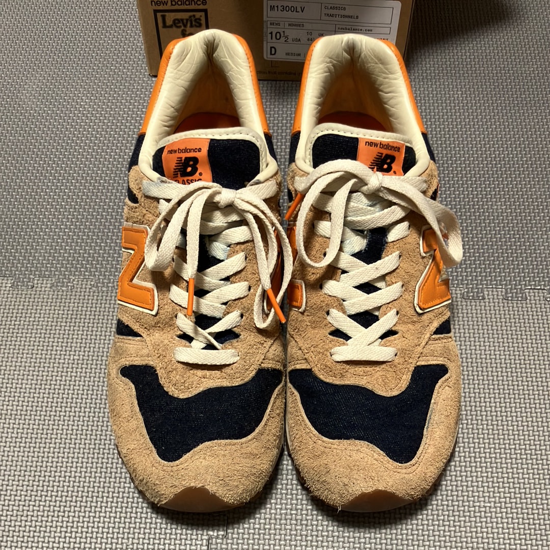 リーバイス × ニューバランス 1300 "オレンジ/ブラック"