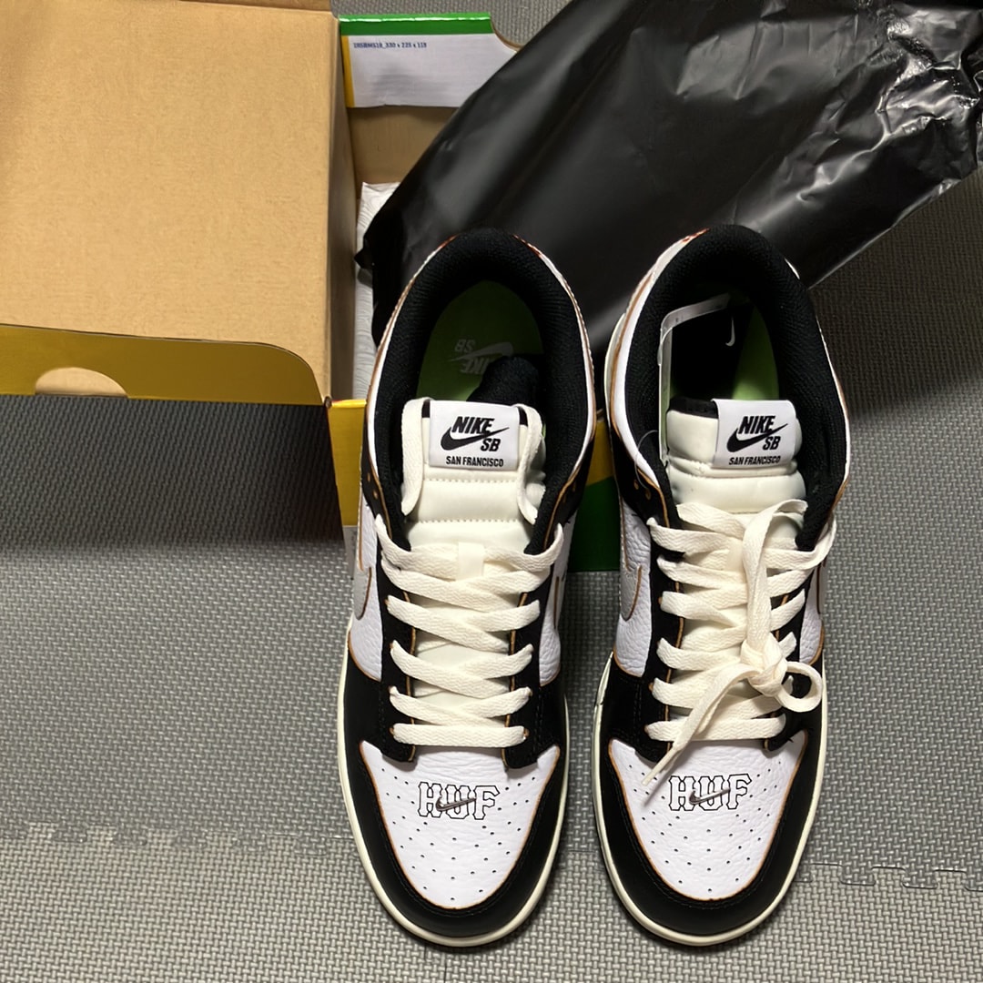 HUF × Nike SB Dunk Low "San Francisco"