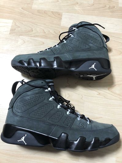 NIKE AIR JORDAN 9 RETRO "ANTHRACITE/WHITE-BLACK"