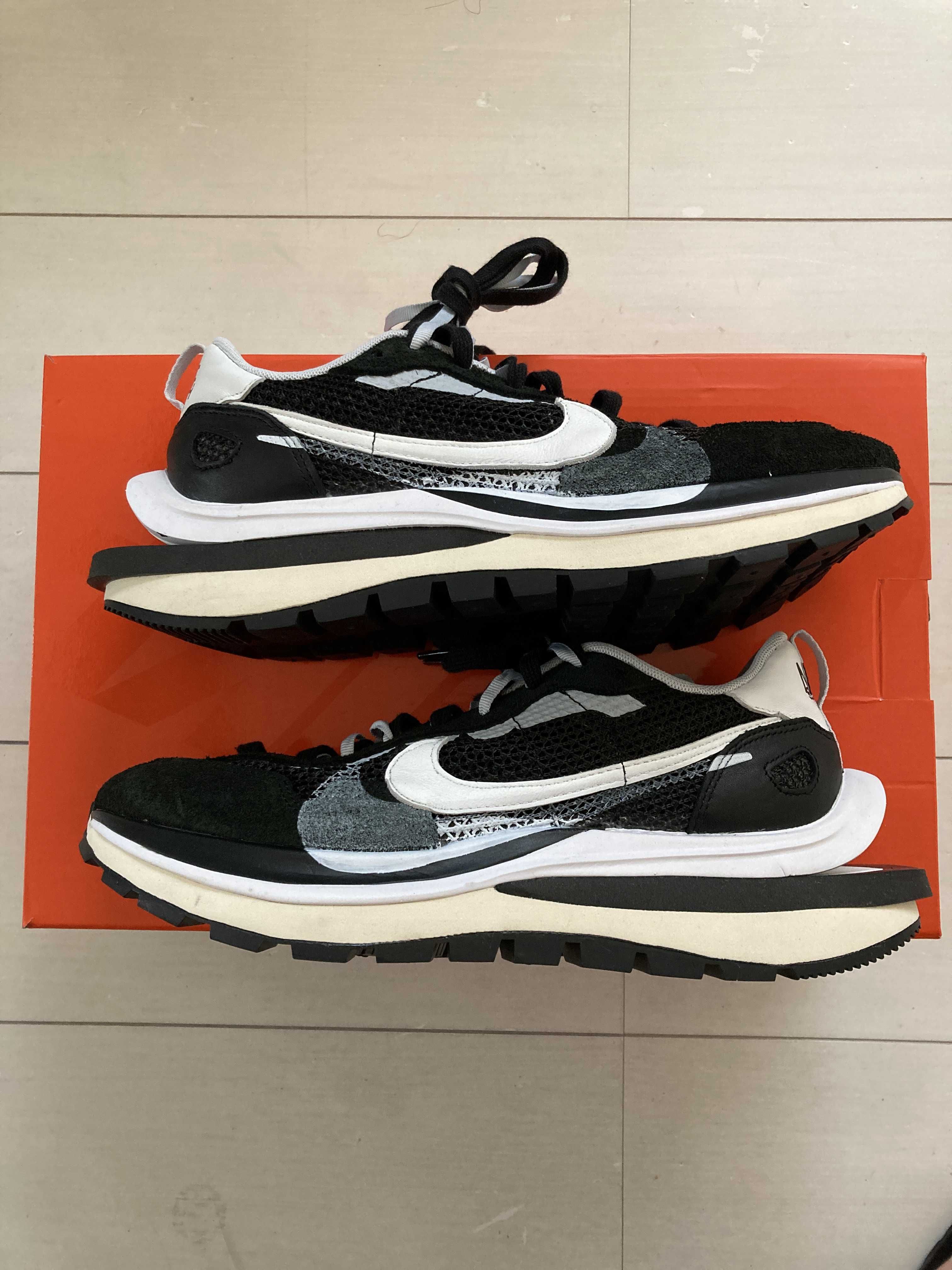 sacai × Nike Vapor Waffle "Black and White"