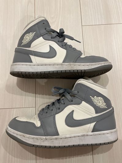 Nike Women's Air Jordan 1 Mid "Grey/Sail"